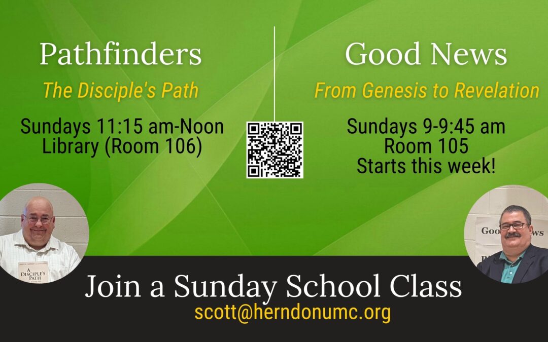 Sunday School Returns!