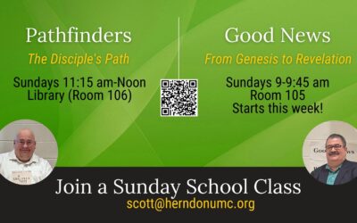 Sunday School Returns!