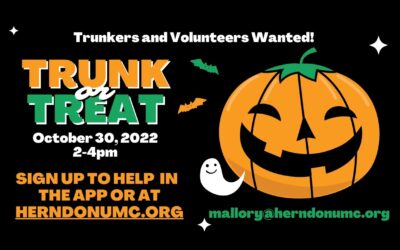 Trunk or Treat | Oct 30